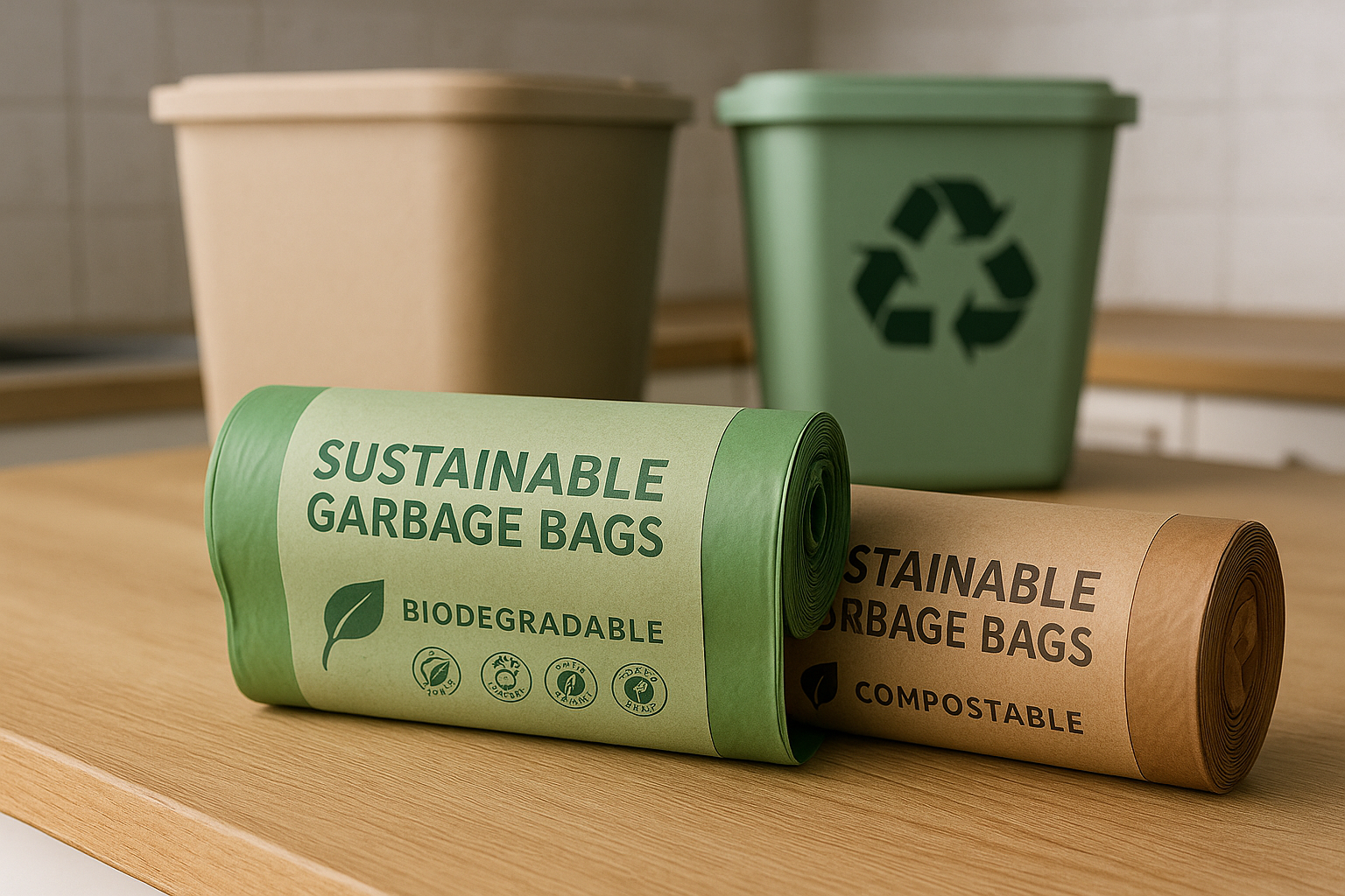 sustainable garbage bags